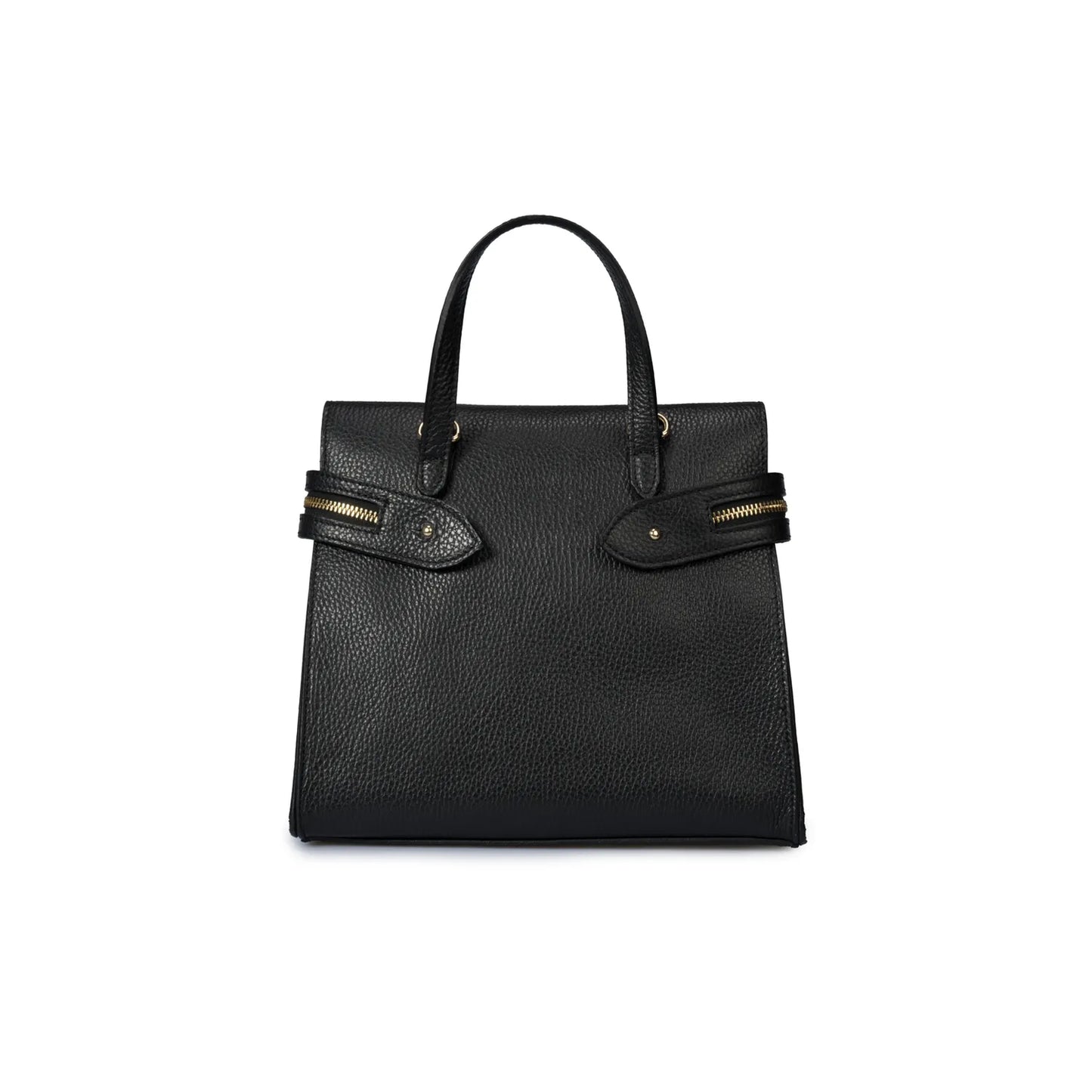 Lisa Dei Fekete női bőr clutch táska – Made in Italy