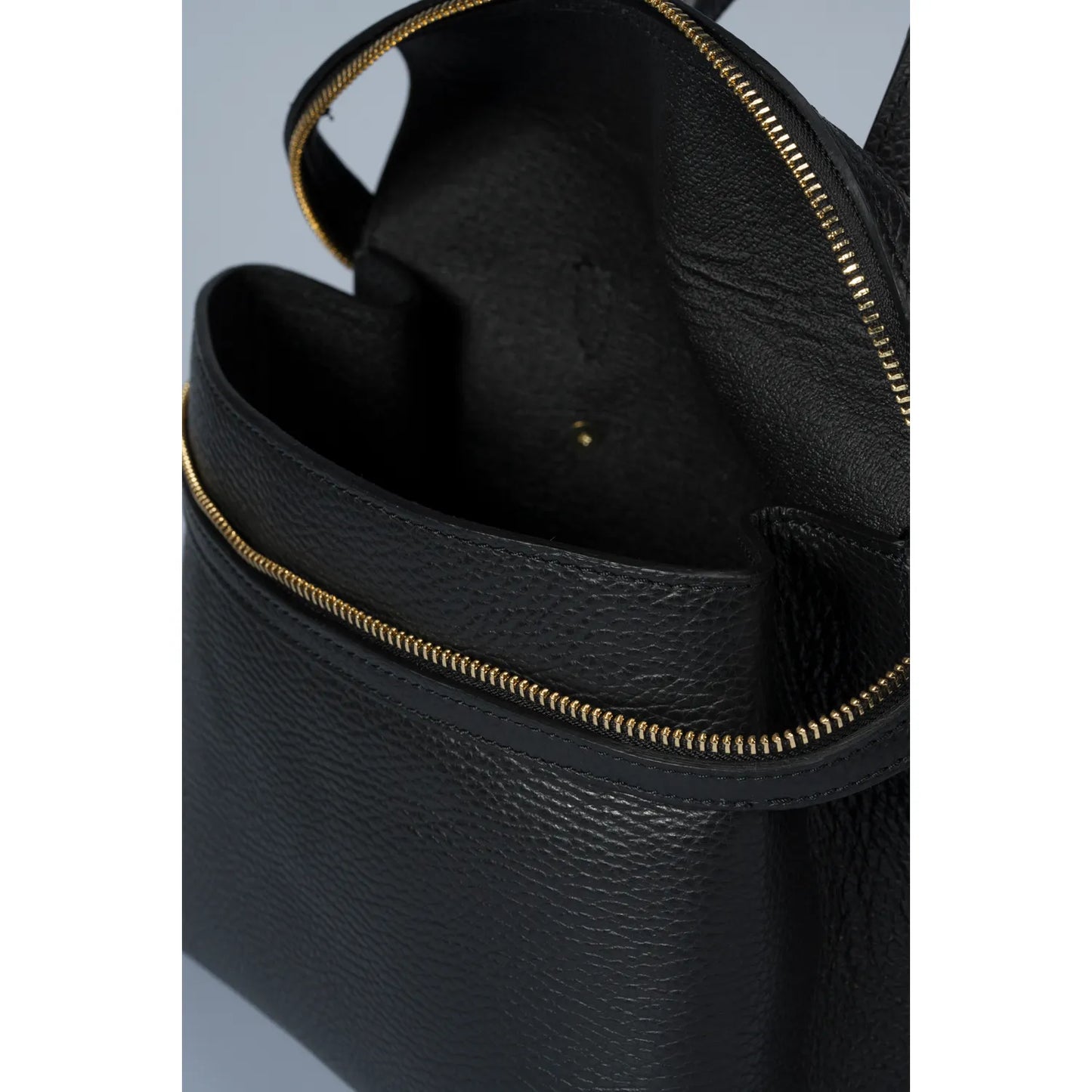 Lisa Dei Fekete női bőr clutch táska – Made in Italy