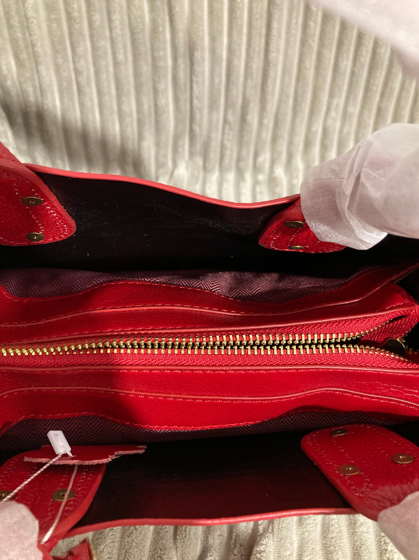 Prémium valódi bőr női válltáska krokodilmintás - borvörös