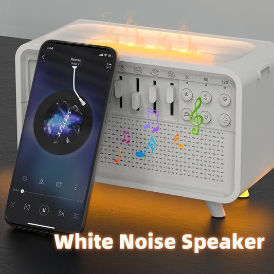 3 In 1 Bluetooth White Noise speaker, párásító, éjszakai fény, fehér zaj all-in-one
