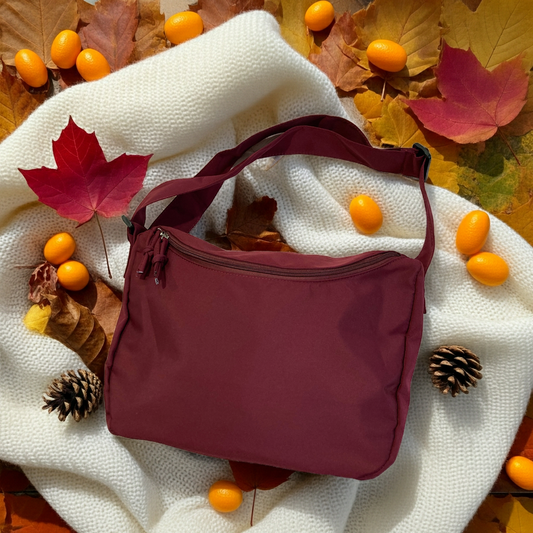 Japán Stílusú Nylon Crossbody Táska